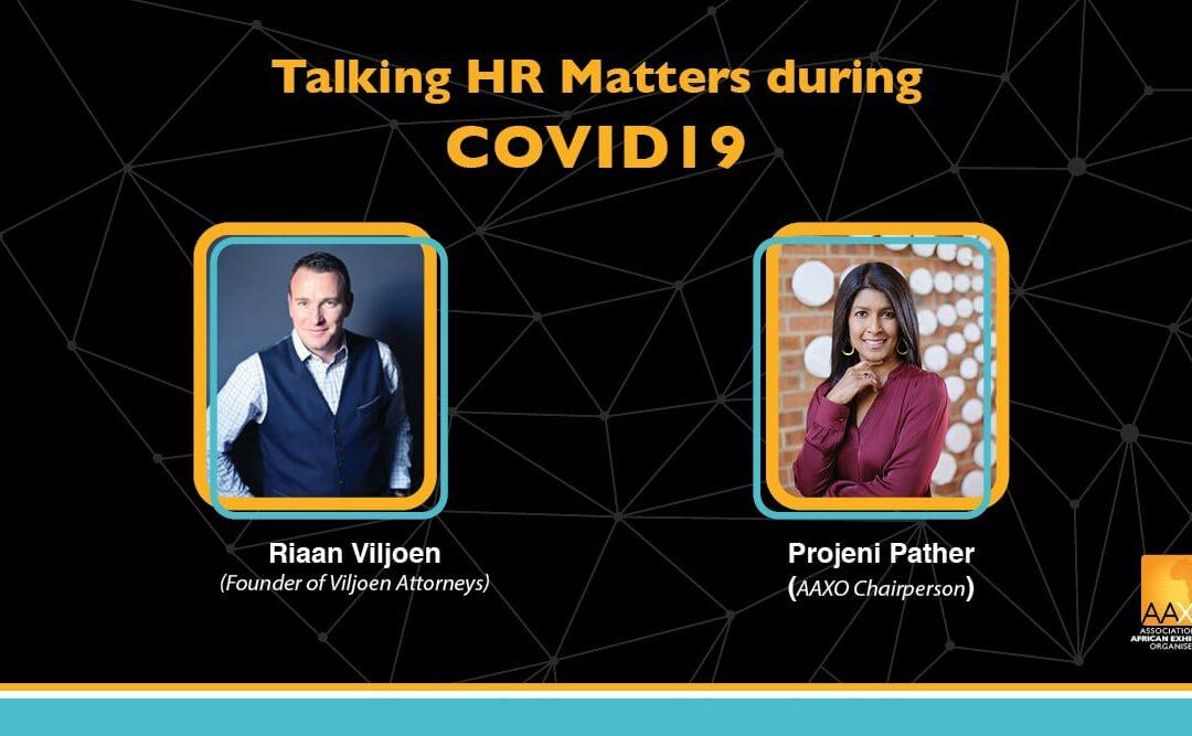 Talking HR Matters during COVID19